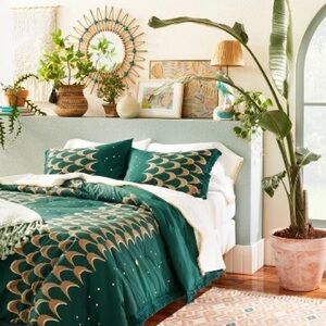 Opalhouse Jungalow Green Tassels Comforter & Shams